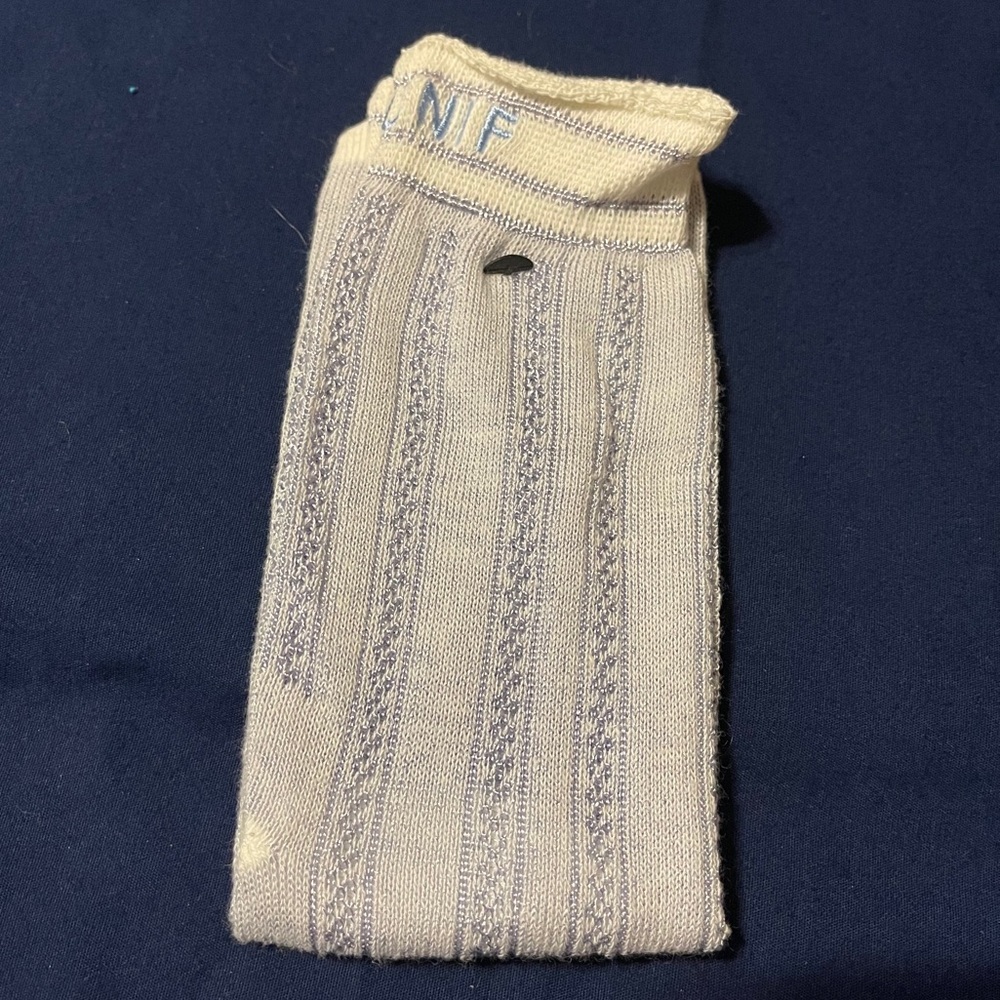 UNIF Blue and White Socks